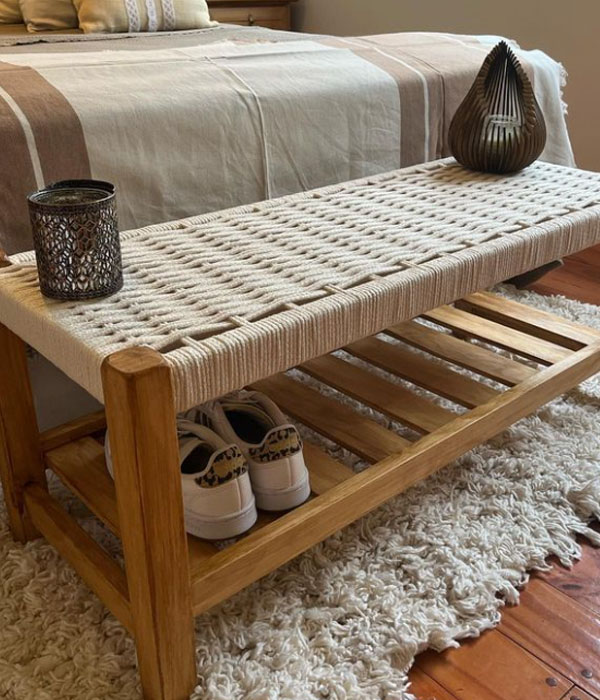 Pie de cama a medida